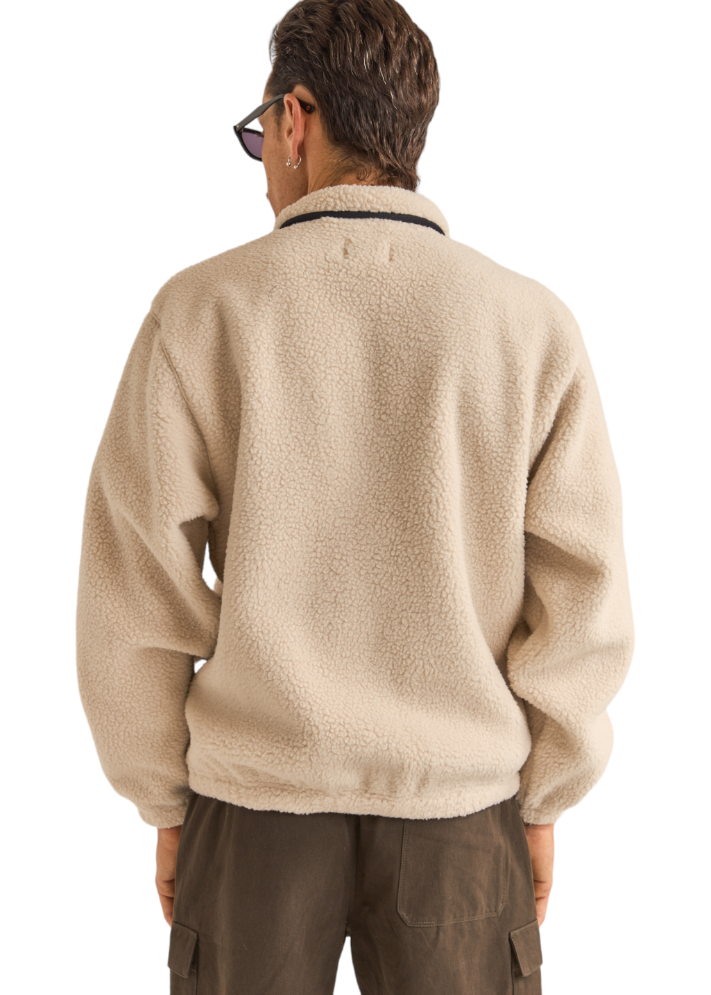 Rhythm - Sherpa Pullover - Natural - Hardpressed Print Studio Inc.