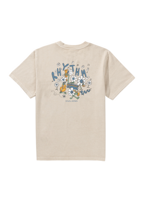 Rhythm - Natural Harmony Vintage S/S T-Shirt - Moonrock - Hardpressed Print Studio Inc.