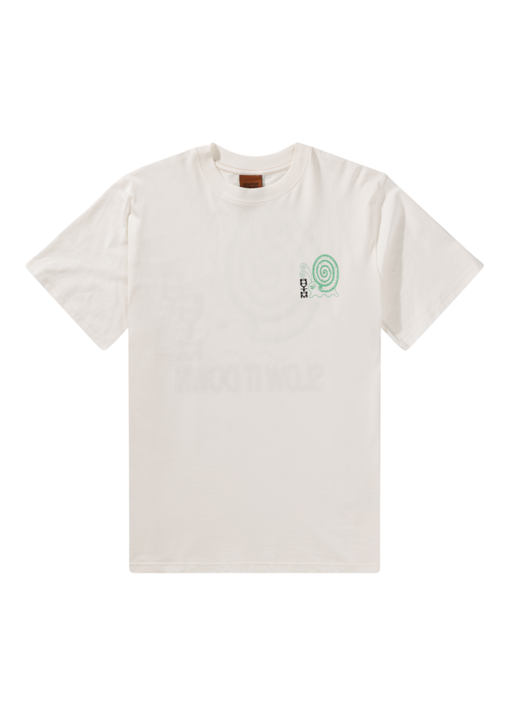 Rhythm - Snail Vintage S/S T-Shirt - Vintage White - Hardpressed Print Studio Inc.