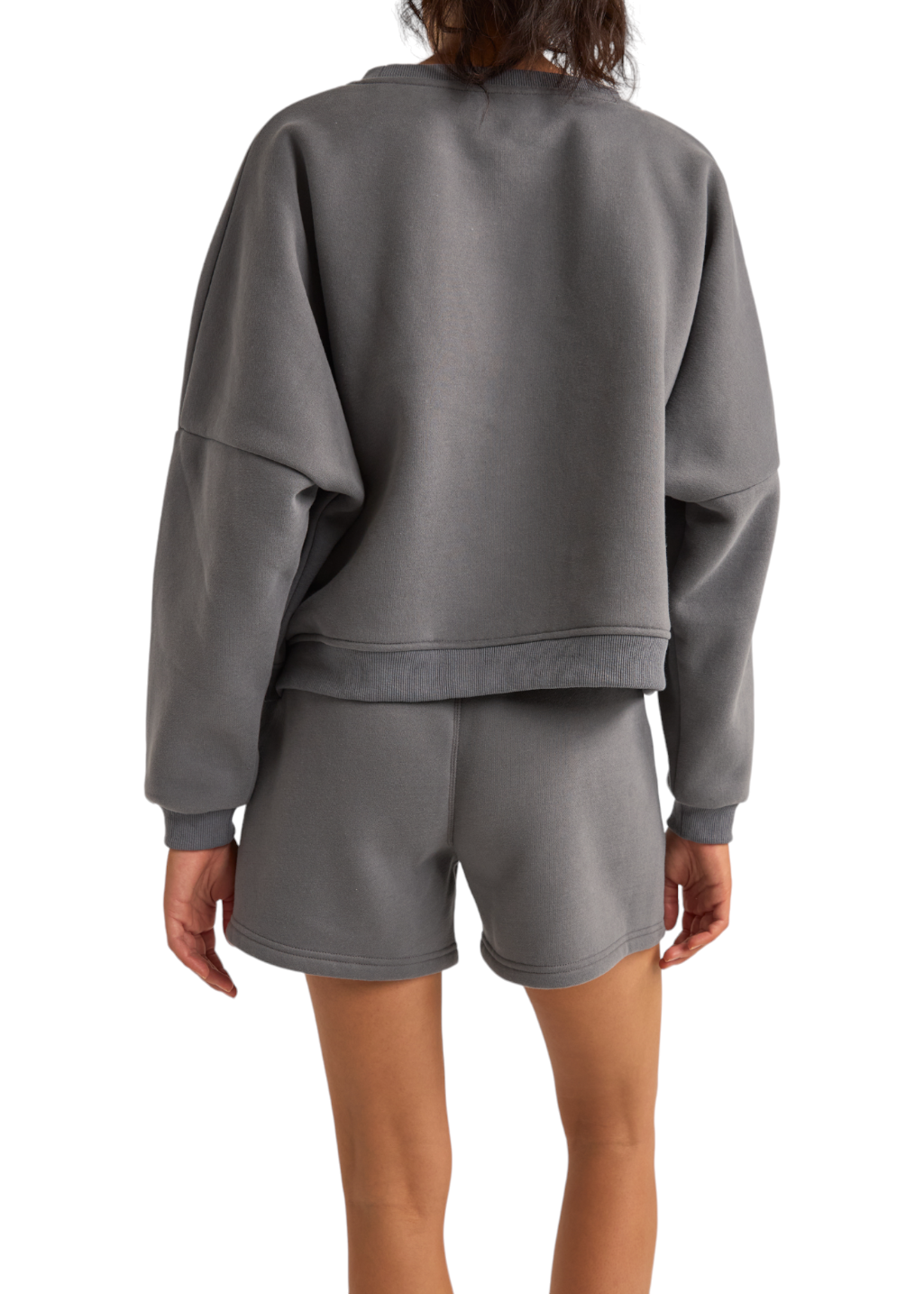 Rhythm - Logo Fleece Shorts - Charcoal - Hardpressed Print Studio Inc.