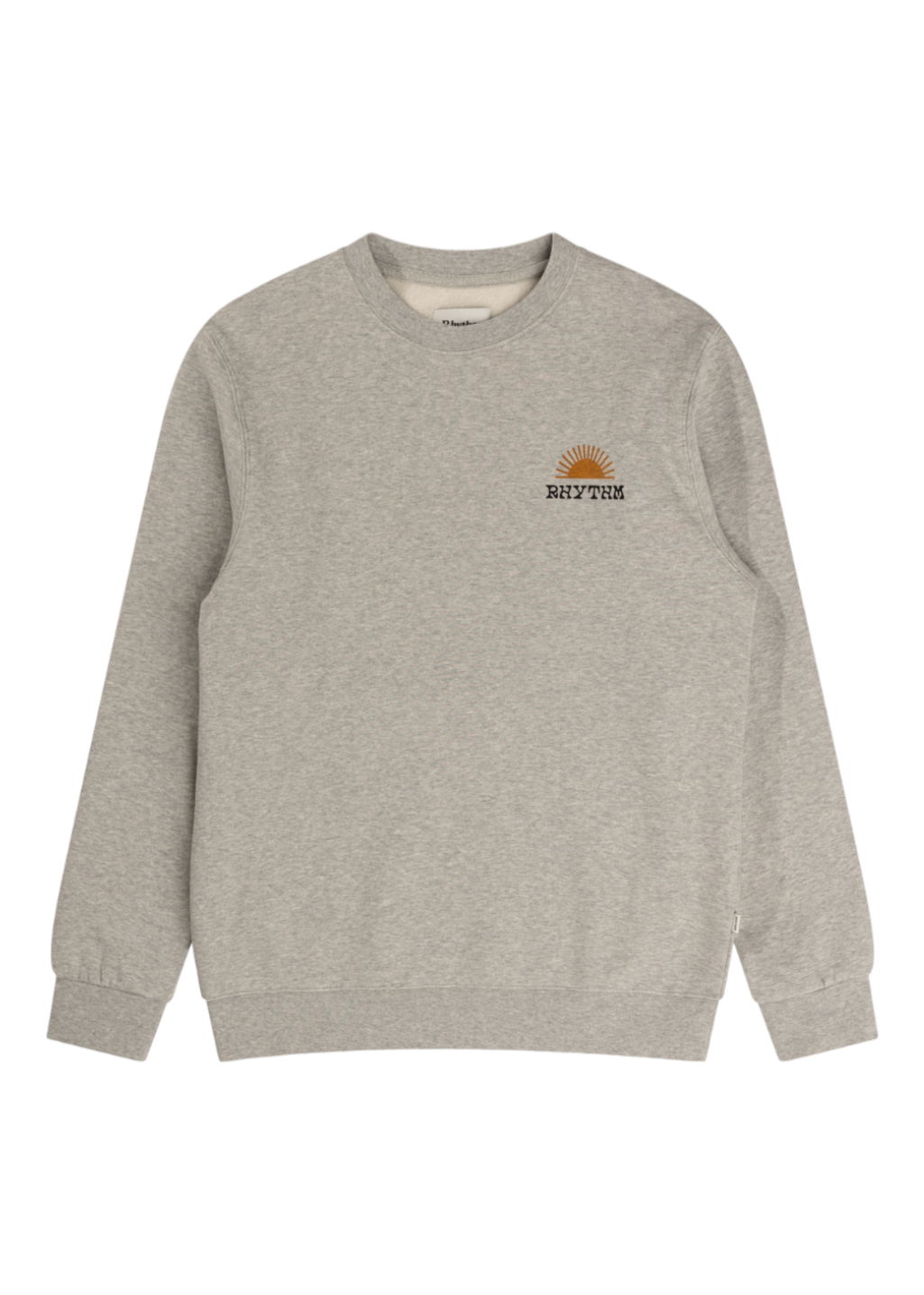 Rhythm - Awake Fleece Crew - Grey Heather - Hardpressed Print Studio Inc.