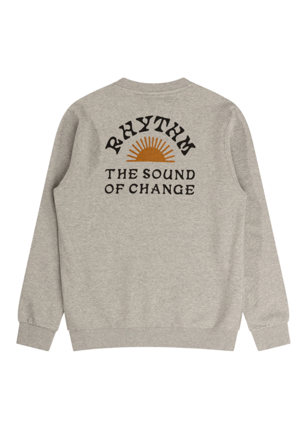 Rhythm - Awake Fleece Crew - Grey Heather - Hardpressed Print Studio Inc.