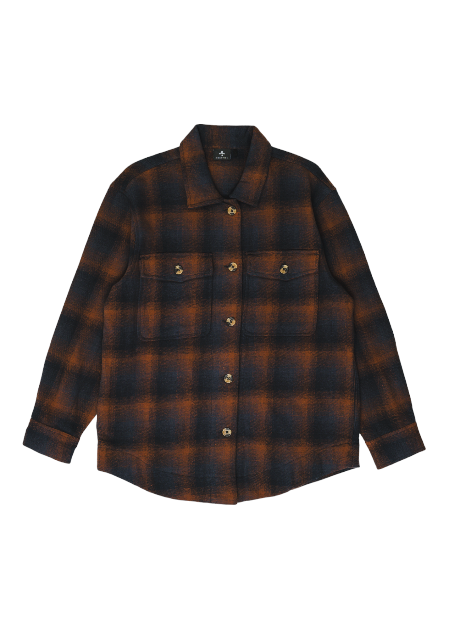 THRILLS - Barrio Overshirt - Midnight Blue - Hardpressed Print Studio Inc.