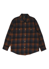 THRILLS - Barrio Overshirt - Midnight Blue - Hardpressed Print Studio Inc.