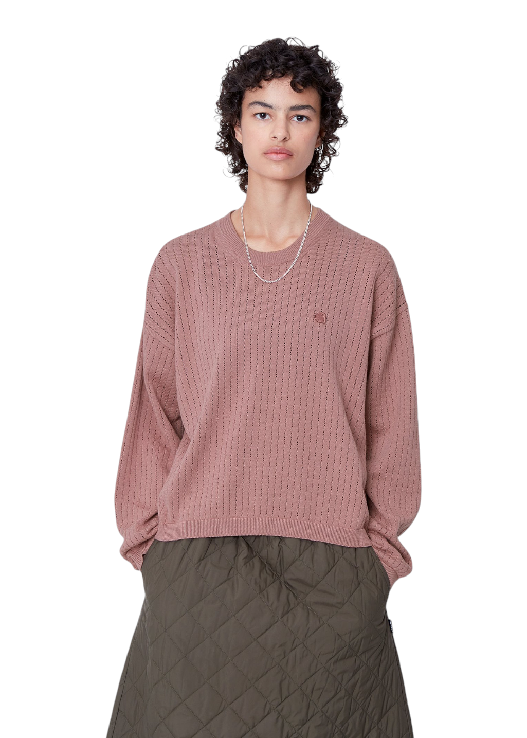 Carhartt WIP - W' Norlina Sweater Knit - Dusty Fuchsia