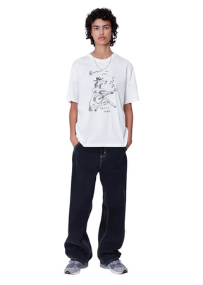 Carhartt WIP - W' S/S Pepe Sad Cowboy T-Shirt - White/Black