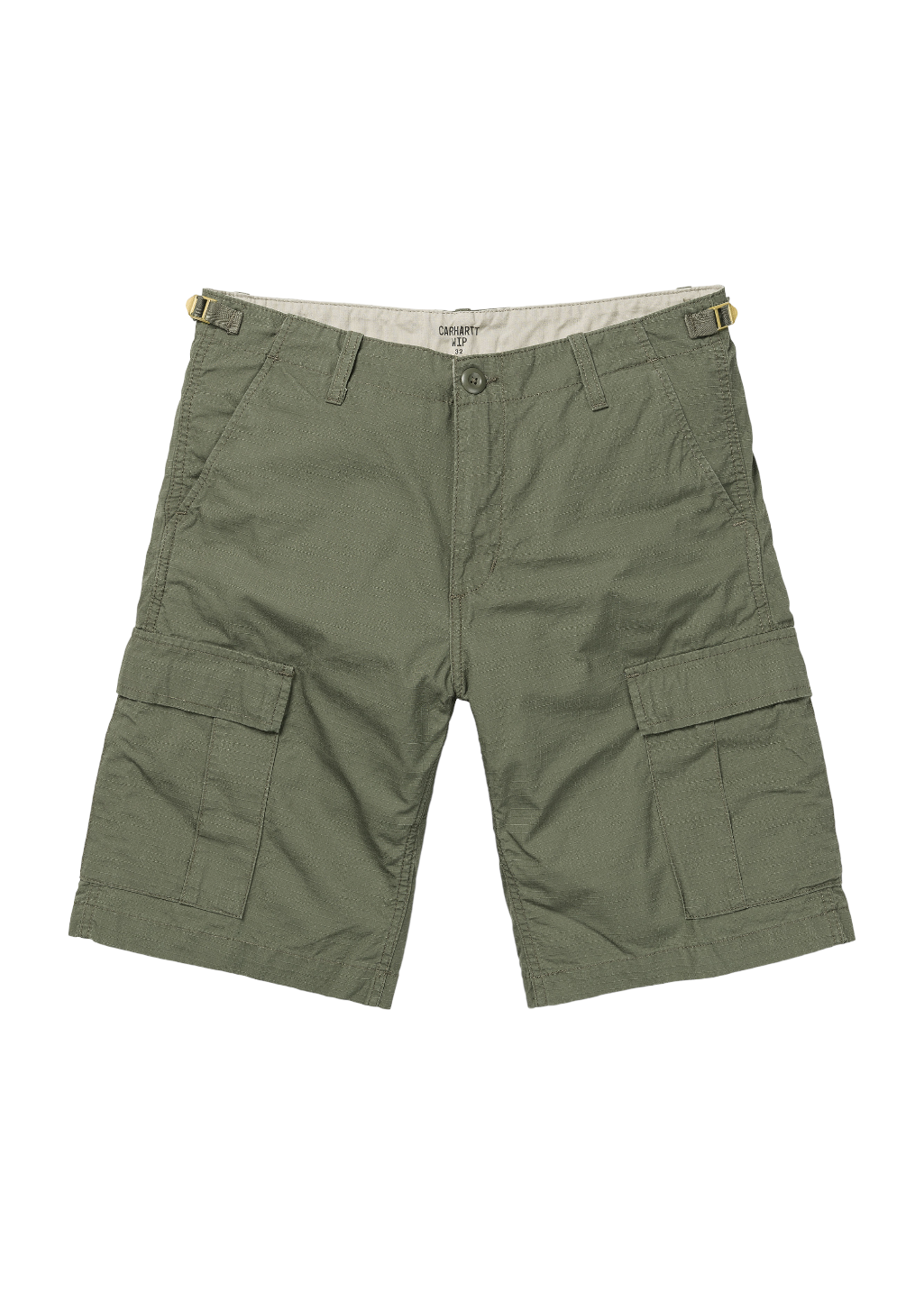 Carhartt WIP - Aviation Short - Dollar Green Rinsed - Hardpressed Print Studio Inc.