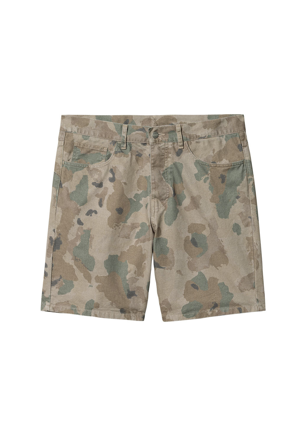 Carhartt WIP - Newel Short - Camo Tide Thyme Stone Washed - Hardpressed Print Studio