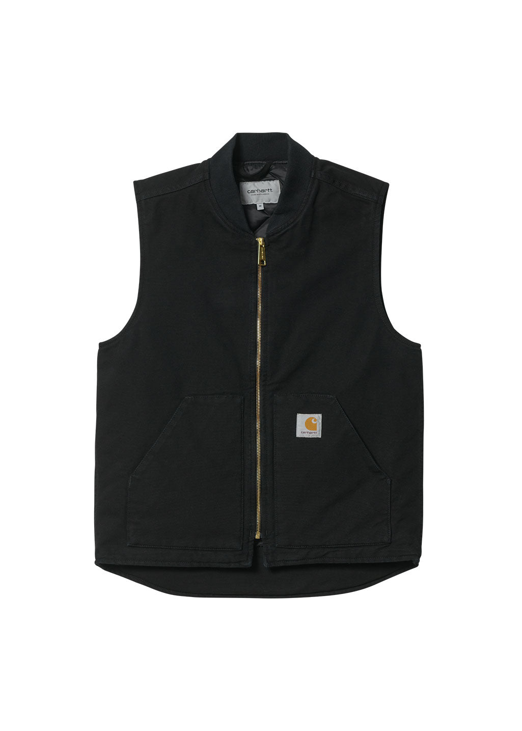Carhartt WIP - Classic Vest - Black Rinsed - Hardpressed Print Studio