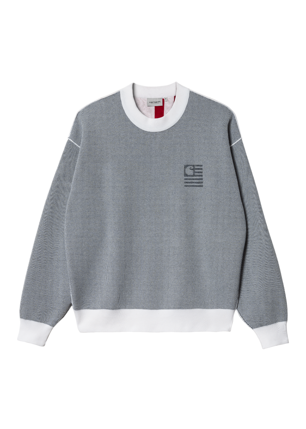 Carhartt WIP - Coast State Sweater - Gauge White - Hardpressed Print Studio Inc.