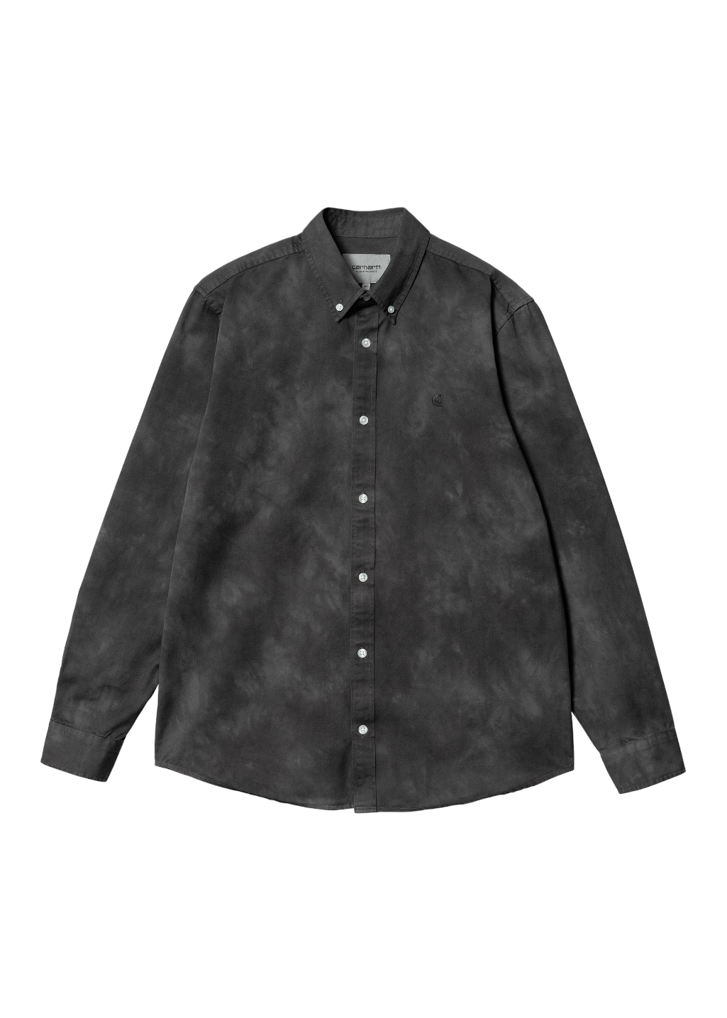 Carhartt WIP - L/S Madison Chromo Shirt - Black Chromo/Black - Hardpressed Print Studio Inc.