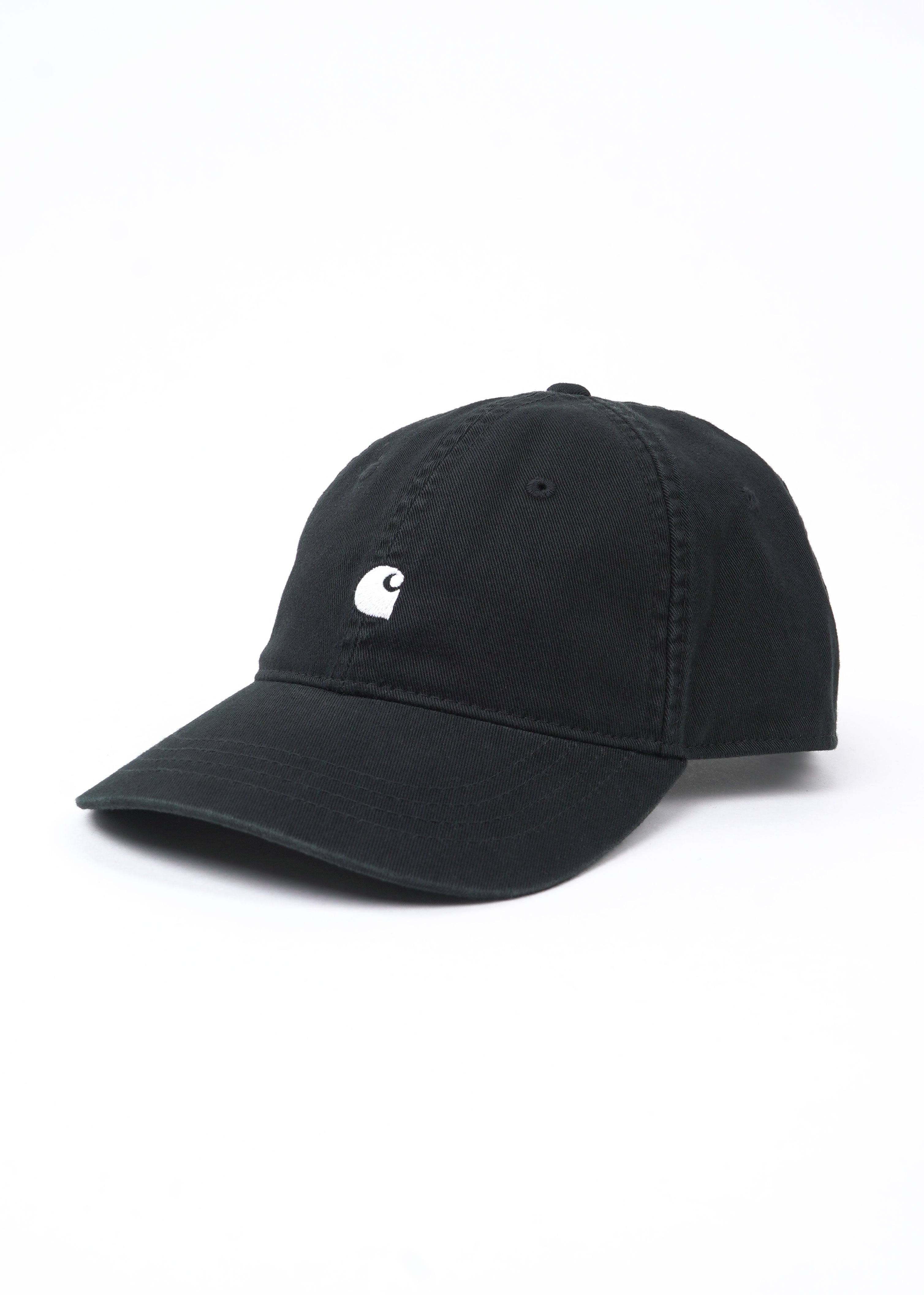 Carhartt WIP - Madison Logo Cap - Black/White - Hardpressed Print Studio