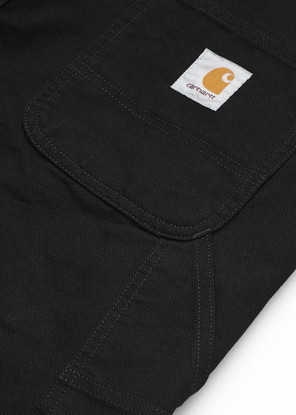 Carhartt WIP - Ruck Single Knee Pant - Black Rinsed - Hardpressed Print Studio