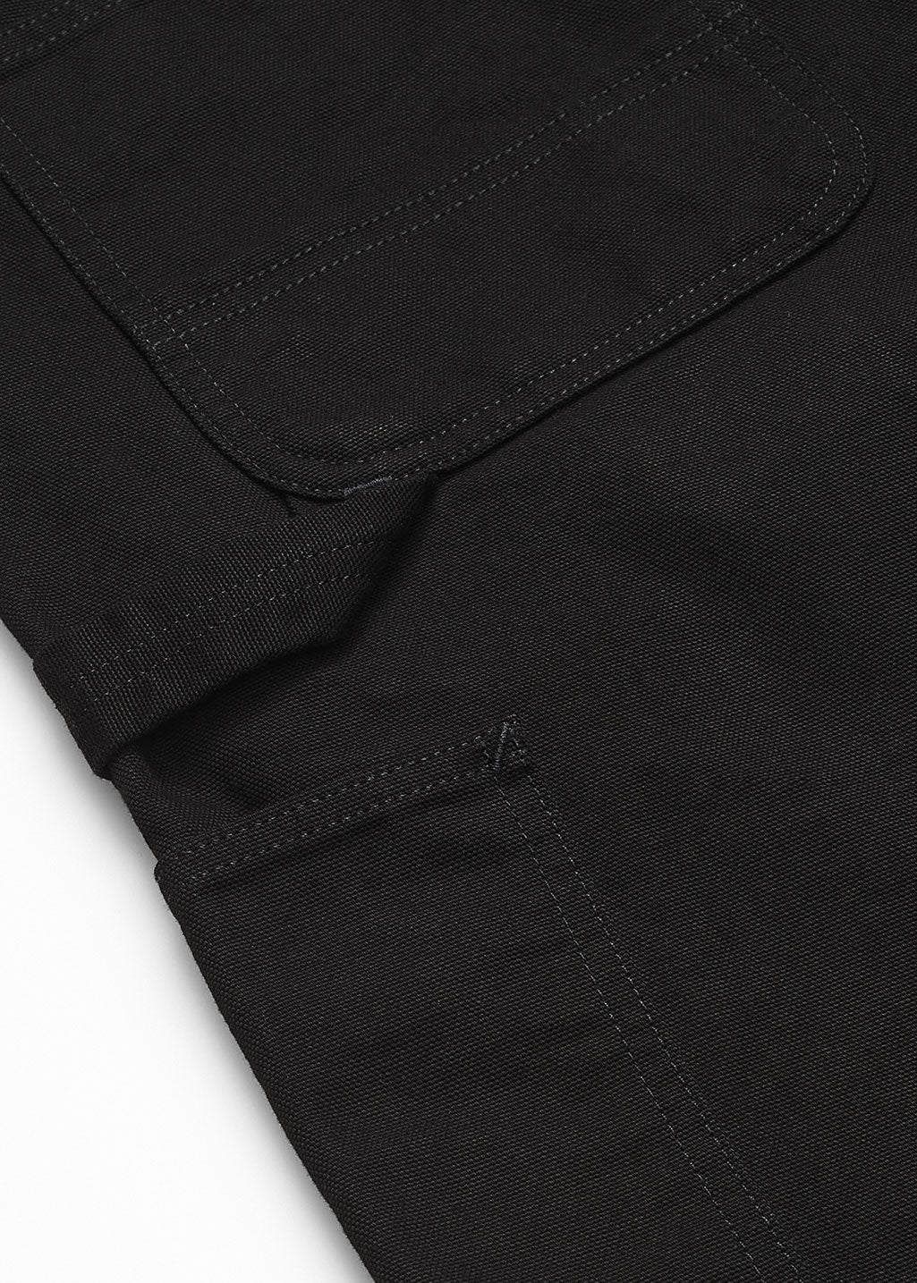 Carhartt WIP - Ruck Single Knee Pant - Black Rinsed - Hardpressed Print Studio