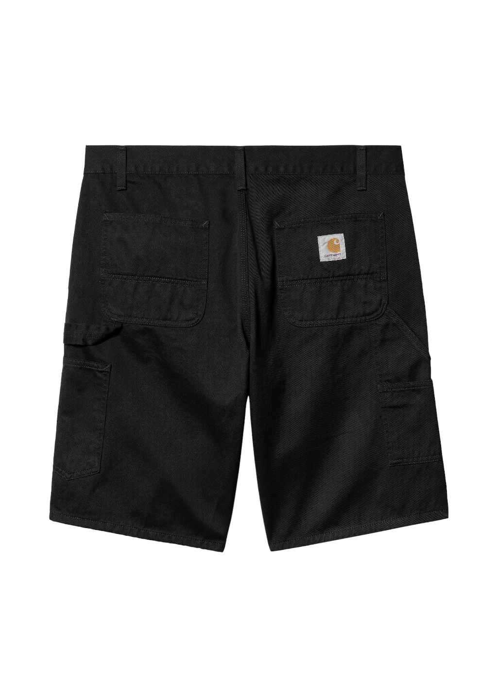 Carhartt WIP - Ruck Single Knee Short - Black Stone Washed