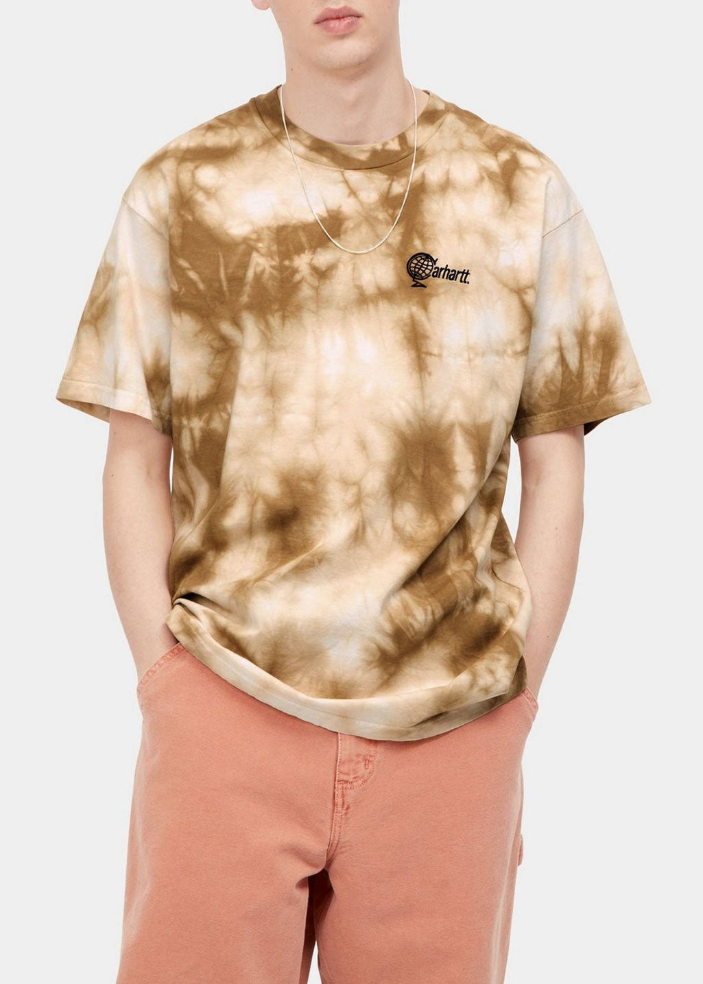 Carhartt WIP - S/S Global T-Shirt - Dusty H Brown/Natural/Black - Hardpressed Print Studio