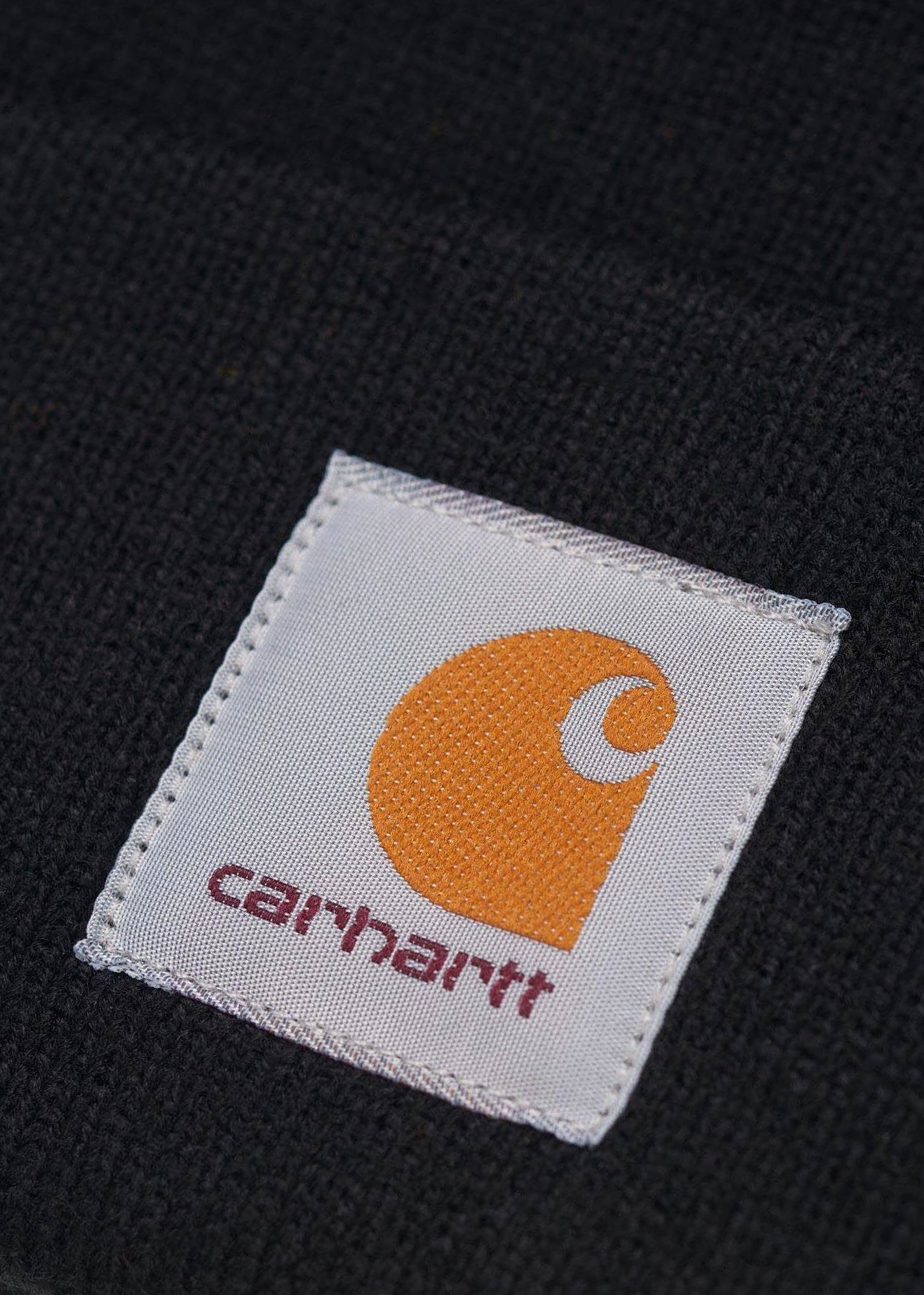 Carhartt WIP - Short Acrylic Watch Hat - Black - Hardpressed Print Studio