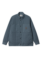 Carhartt WIP - Skyler Shirt Jac - Storm Blue Garment Dyed - Hardpressed Print Studio Inc.