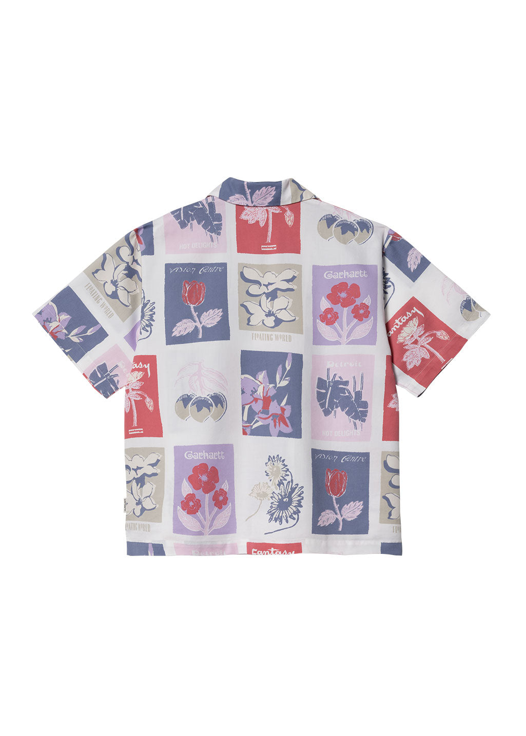 Carhartt WIP - W' S/S Verdanta Shirt - White Heavy Enzyme Wash - Hardpressed Print Studio
