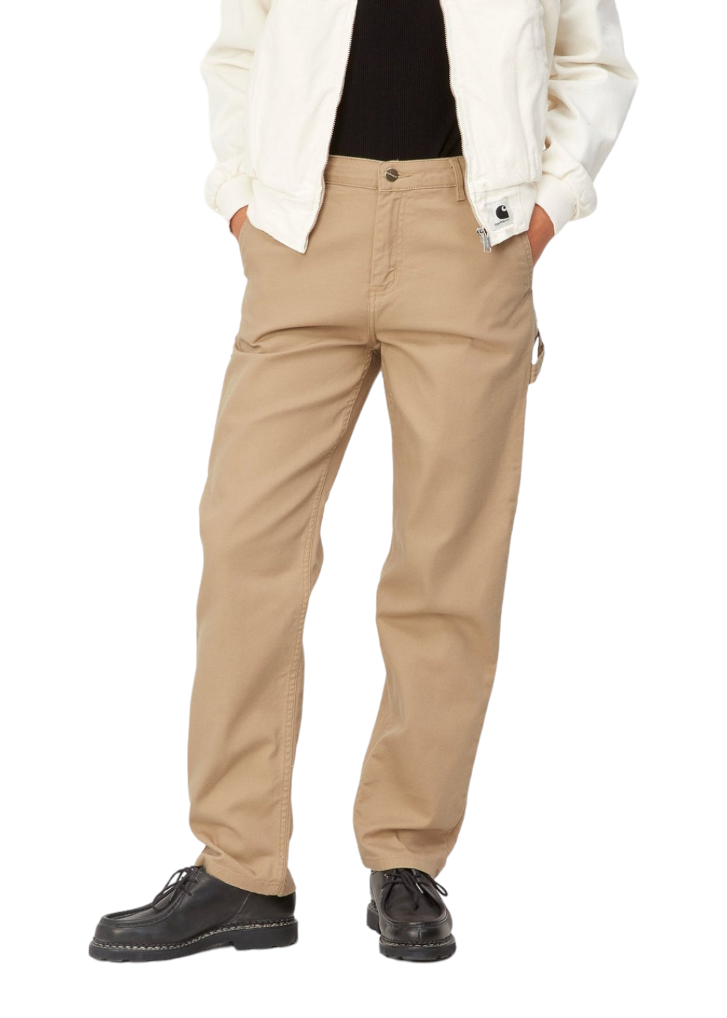 Carhartt Women's Pierce Regular Straight Fit Pant - Dusty Hamilton Brown  Faded