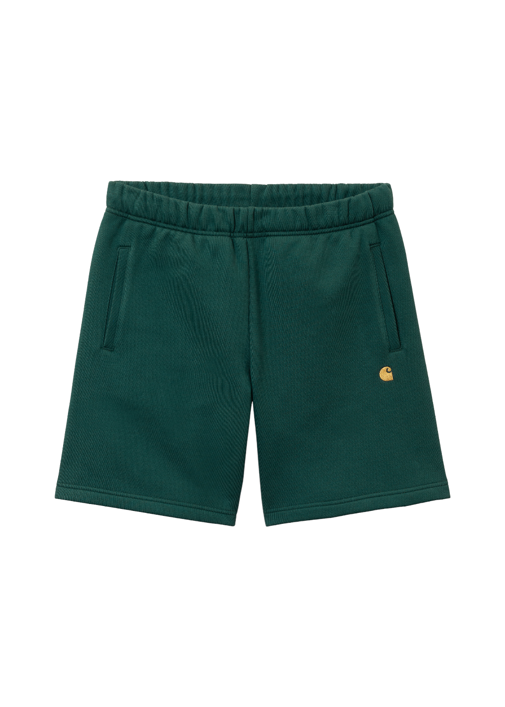 Carhartt WIP - Chase Sweat Short - Botanic/Gold - Hardpressed Print Studio Inc.