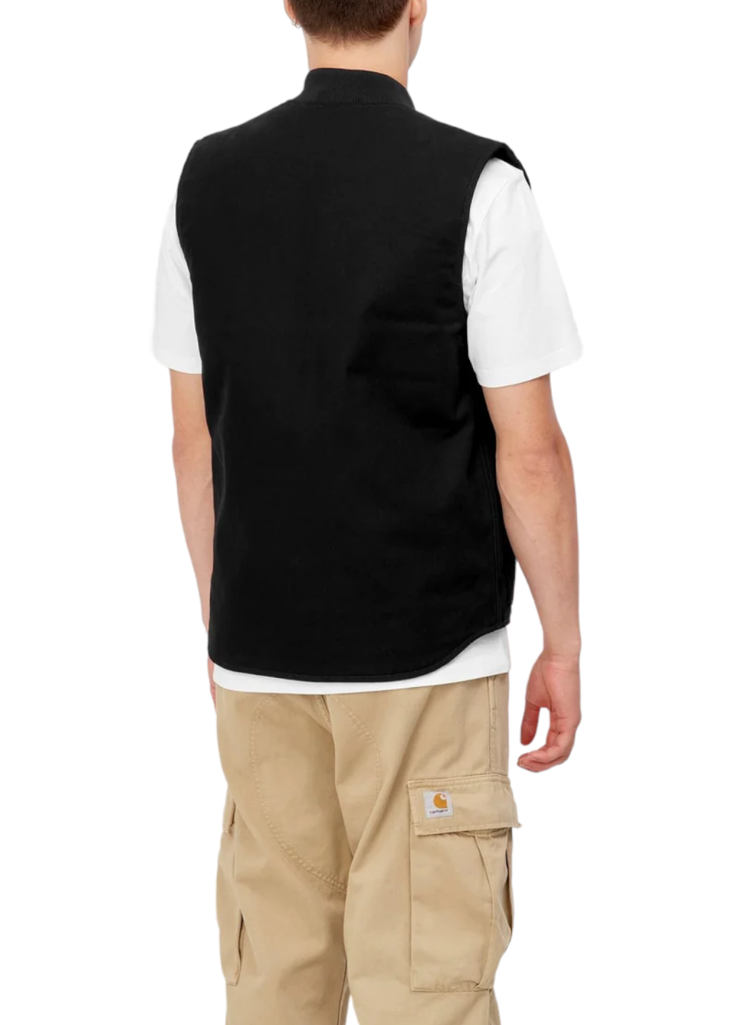 Carhartt WIP - Classic Vest - Black Rinsed - Hardpressed Print Studio Inc.