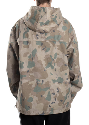 Carhartt WIP - Hooded Carson Pullover - Camo Tide/Thyme Stone Washed - Hardpressed Print Studio Inc.