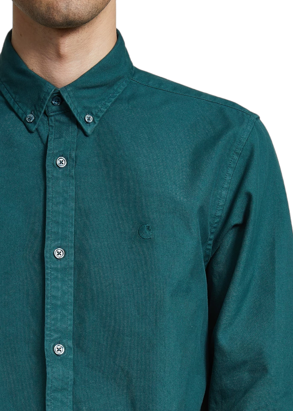 Carhartt WIP - L/S Bolton Shirt - Botanic Garment Dyed - Hardpressed Print Studio Inc.