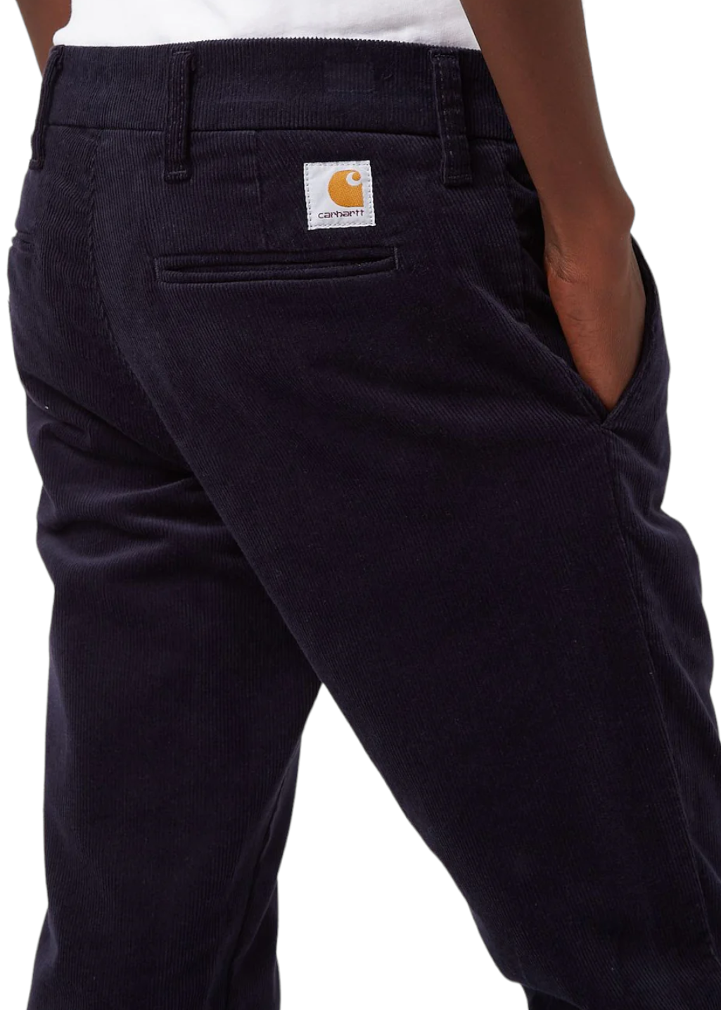 Carhartt WIP - Sid Pant Corduroy - Black Rinsed - Hardpressed Print Studio Inc.