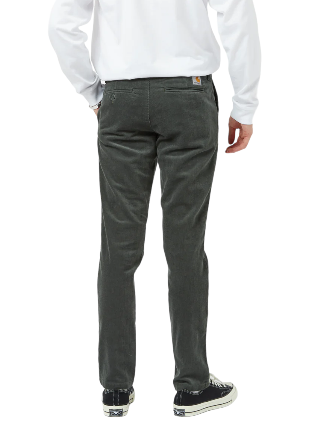 Carhartt WIP - Sid Pant Corduroy - Boxwood Rinsed - Hardpressed Print Studio Inc.