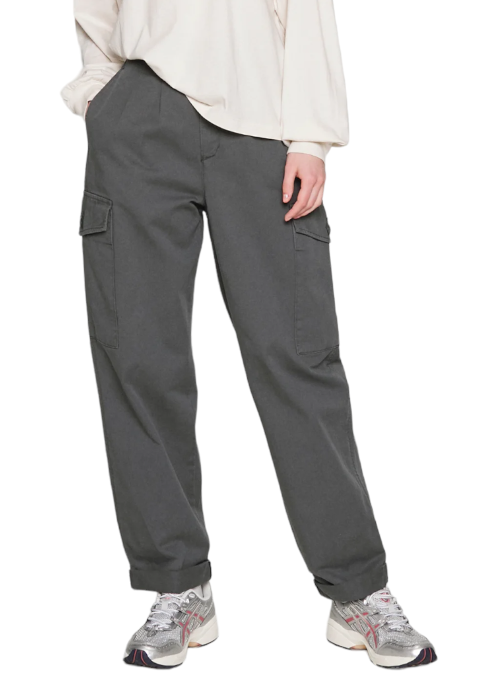 CARHARTT WIP WOMEN COLLINS PANT I029789 WALL Size W 25 L 00 Color Wall