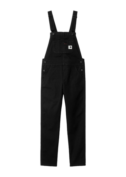 パンツ carhartt BIB OVERALL Black (stone washed Carhartt WIP - W' Bib Overall - Black Rinsed | Hardpressed Print