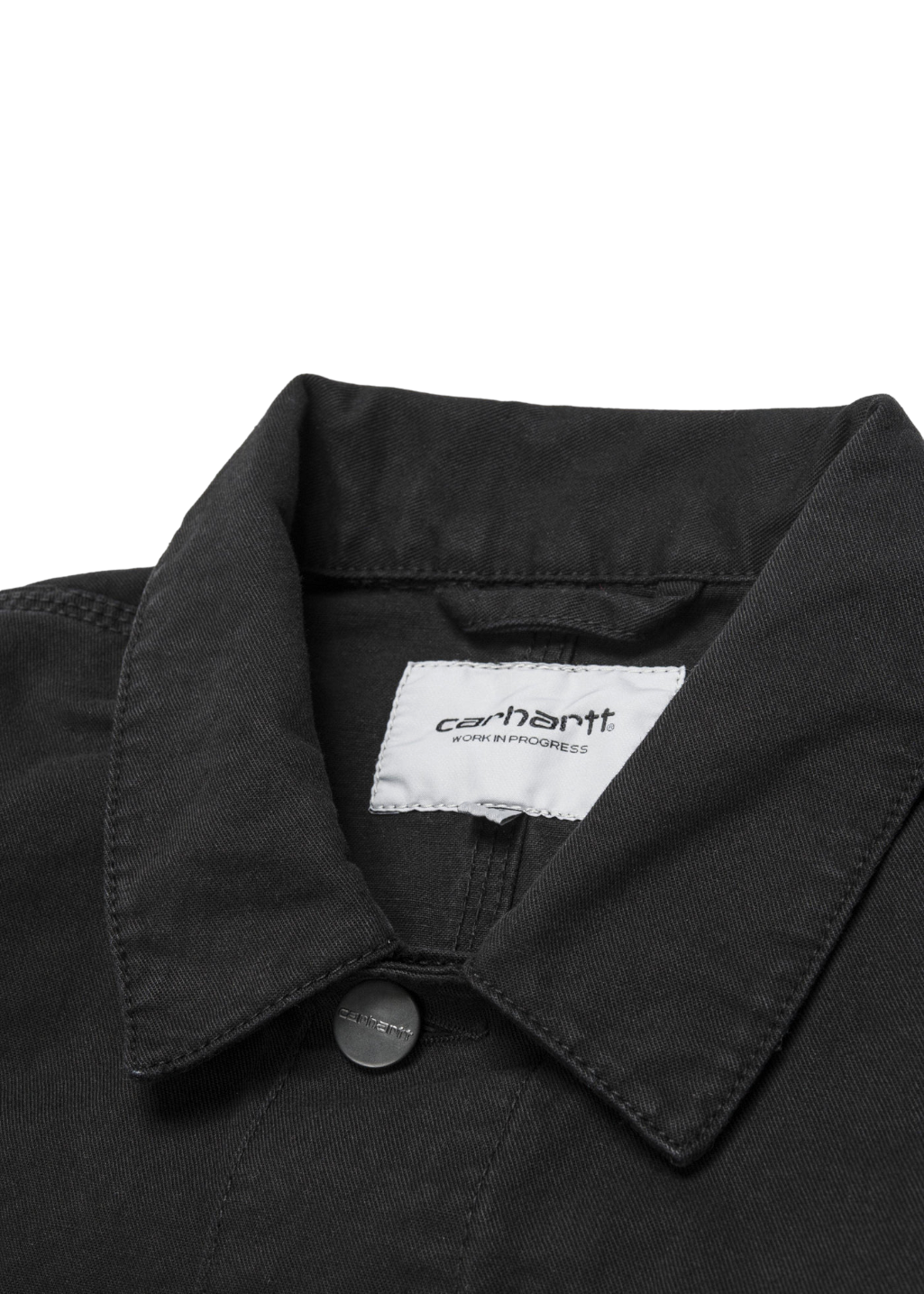 Carhartt WIP - Michigan Coat (Chore Coat) - Black - Hardpressed Print Studio Inc.