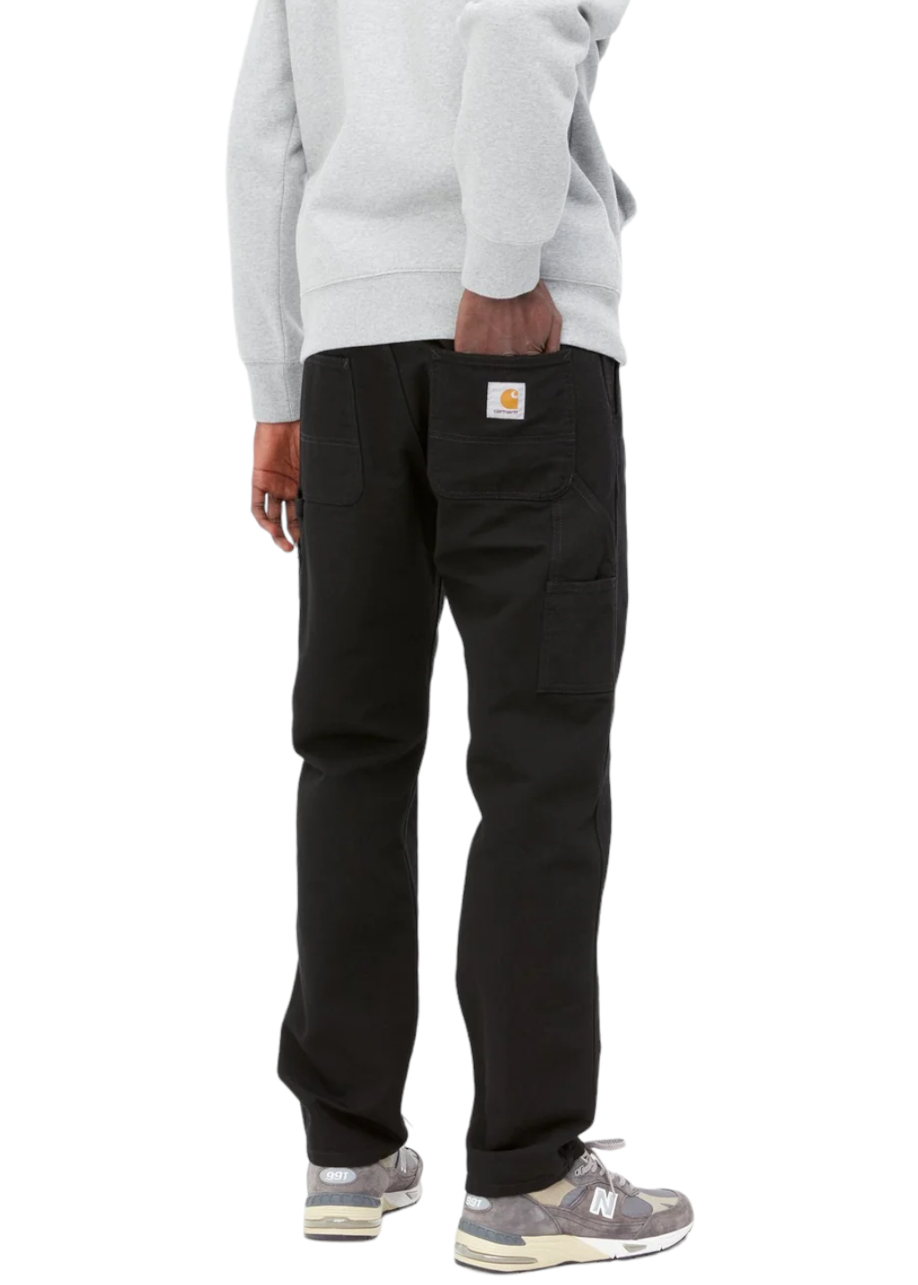 Carhartt WIP - Ruck Single Knee Pant - Black Rinsed | Hardpressed Carhartt WIP - Ruck Single Knee Pant - Black Rinsed | Hardpressed
