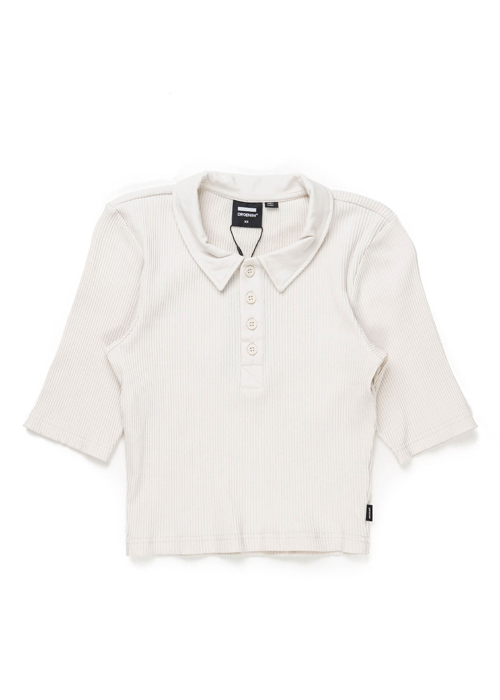 DR DENIM - Minni Top - White Sand - Hardpressed Print Studio