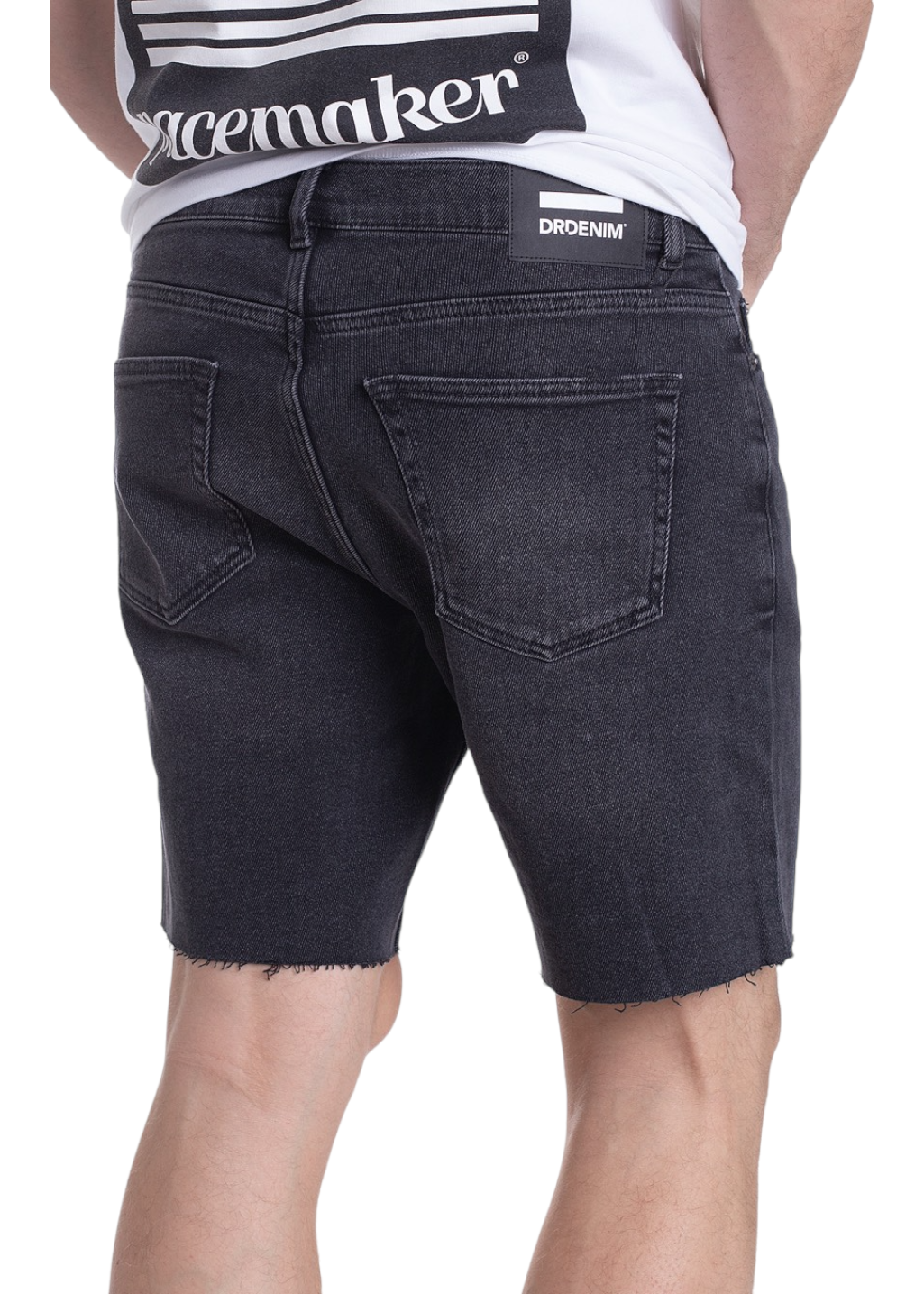 【HI FI FNK】Pace Snap Denim Shorts DR DENIM - Gene Denim Shorts - Black Dusk | Hardpressed