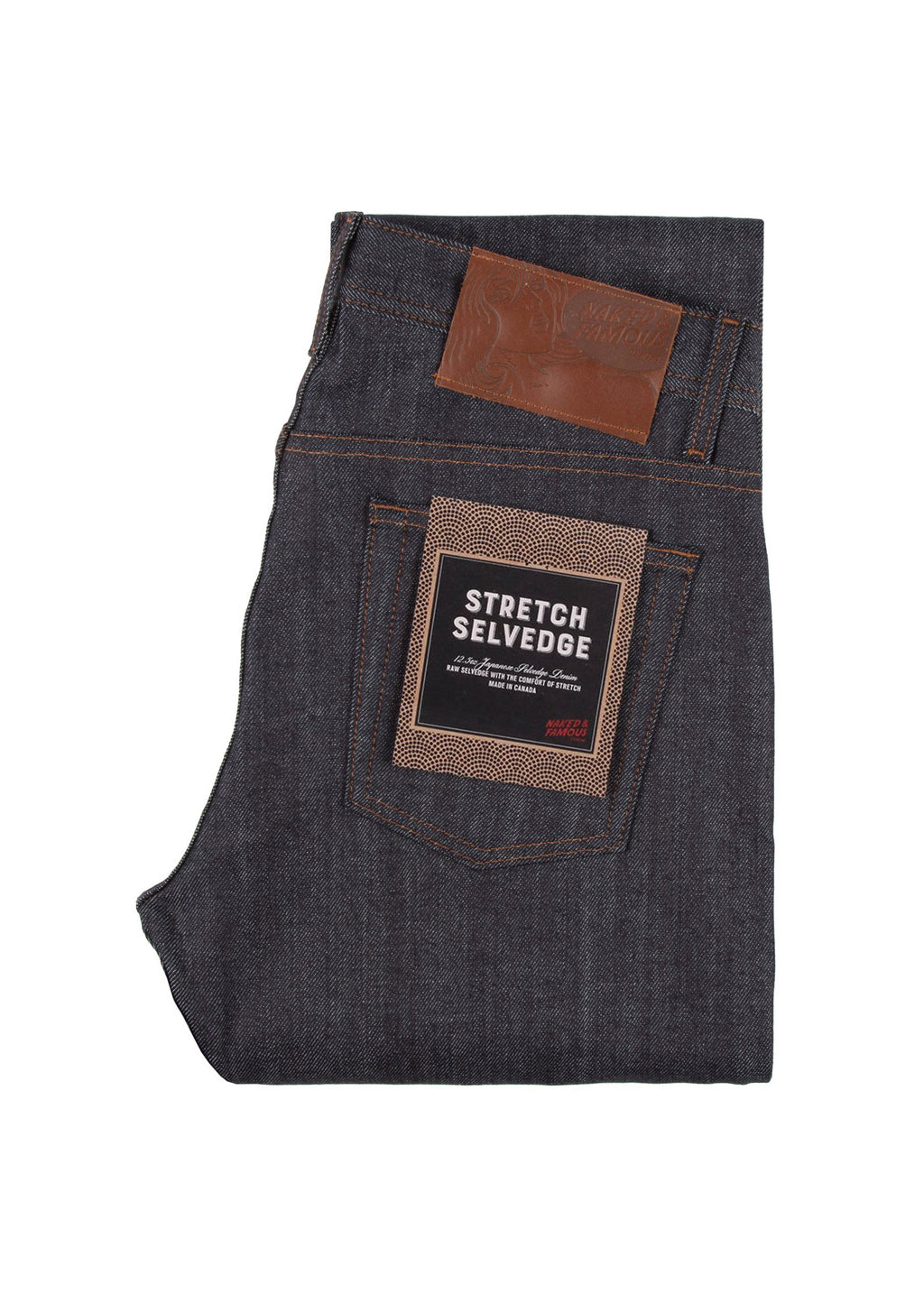 Naked & Famous Denim - Weird Guy - Stretch Selvedge - Hardpressed Print Studio