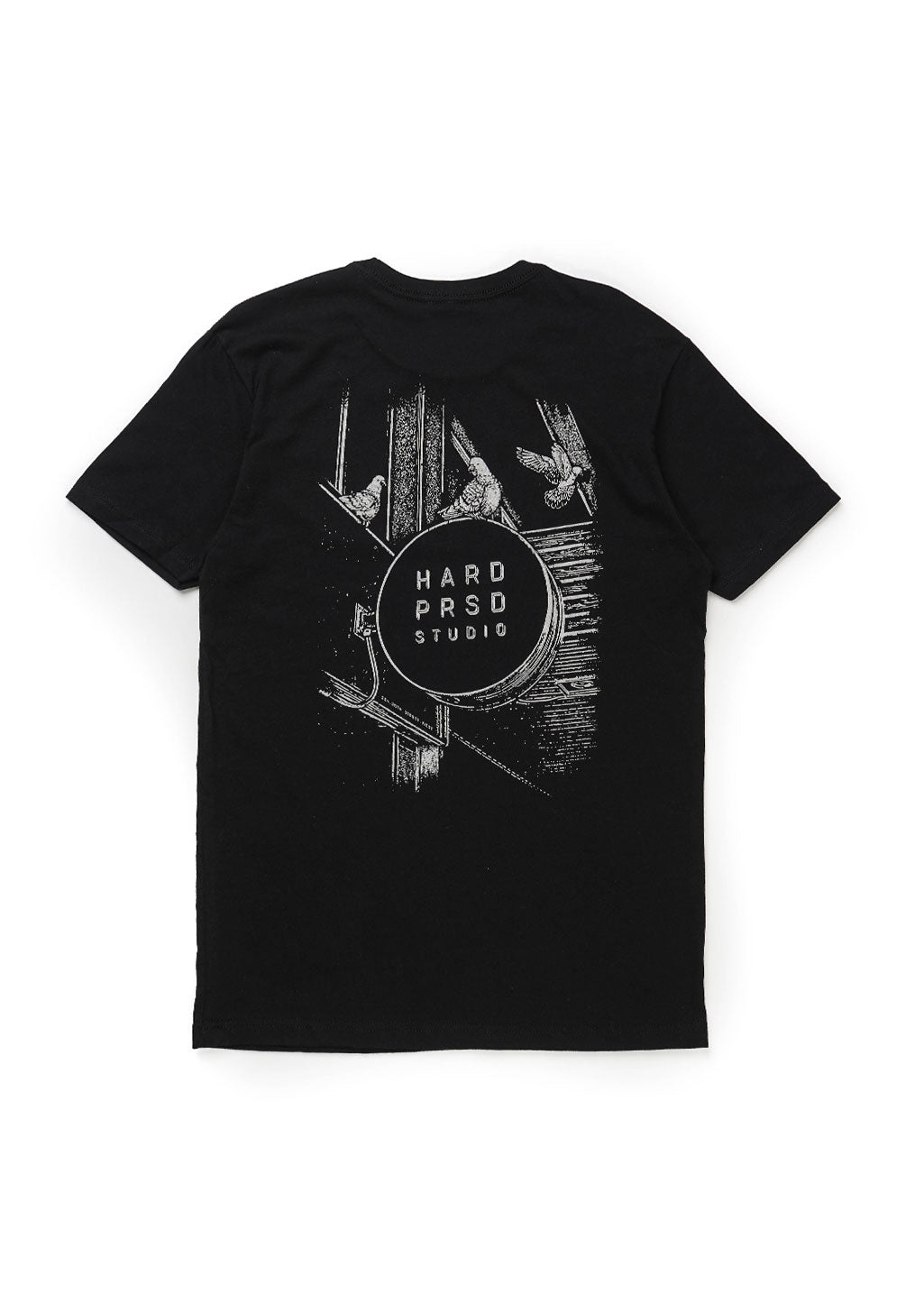 Brick & Mortar Tee | Black | Unisex and Ladies - Hardpressed Print Studio
