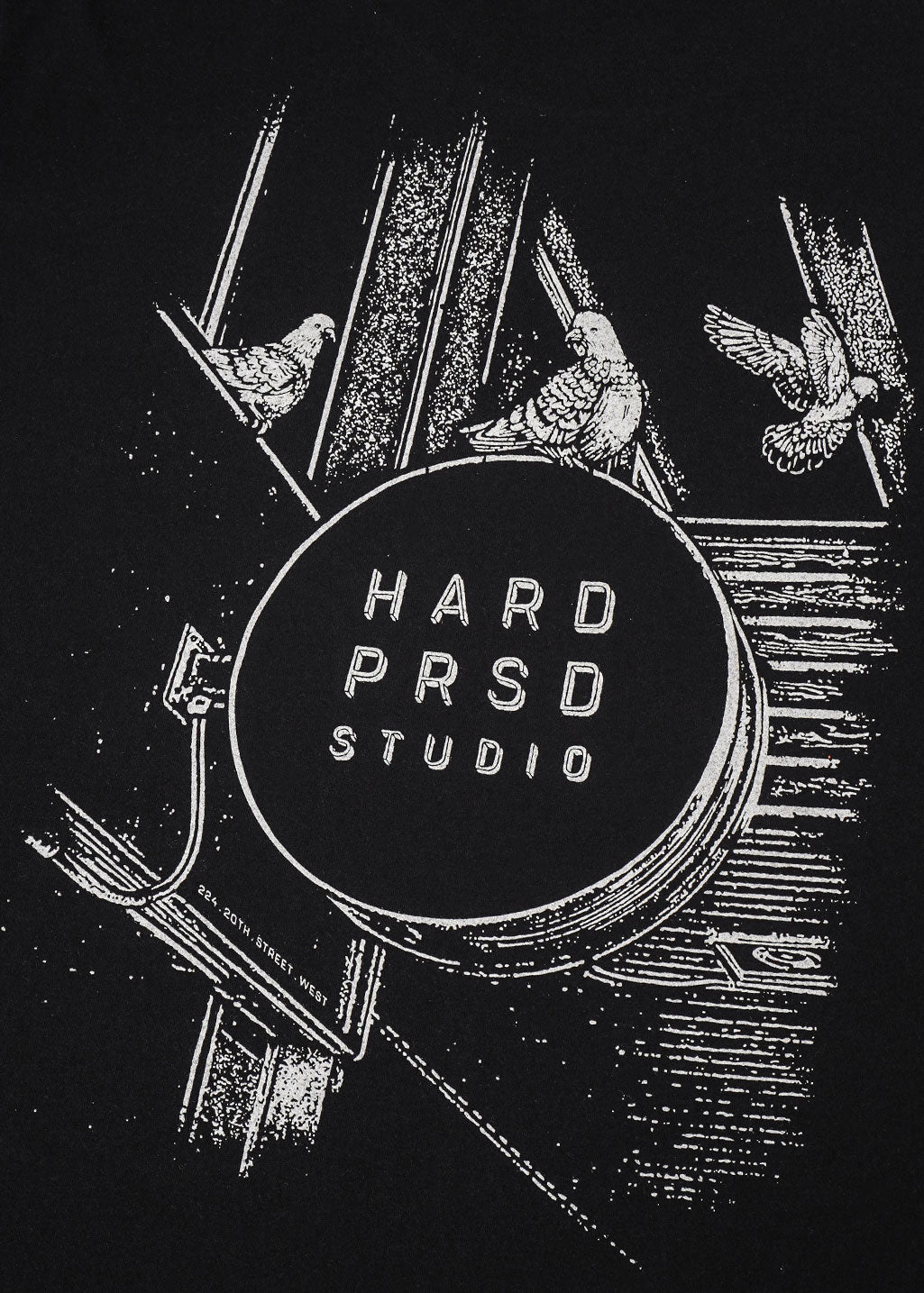Brick & Mortar Tee | Black | Unisex and Ladies - Hardpressed Print Studio
