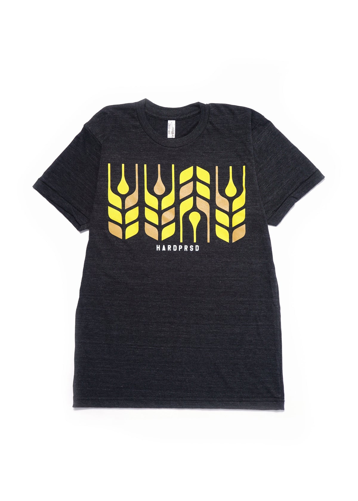 Cross Grain Tee | Tri-Black | Unisex and Ladies - Hardpressed Print Studio