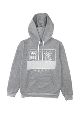 Flag Sweater | Snowstorm | Unisex - Hardpressed Print Studio Inc.