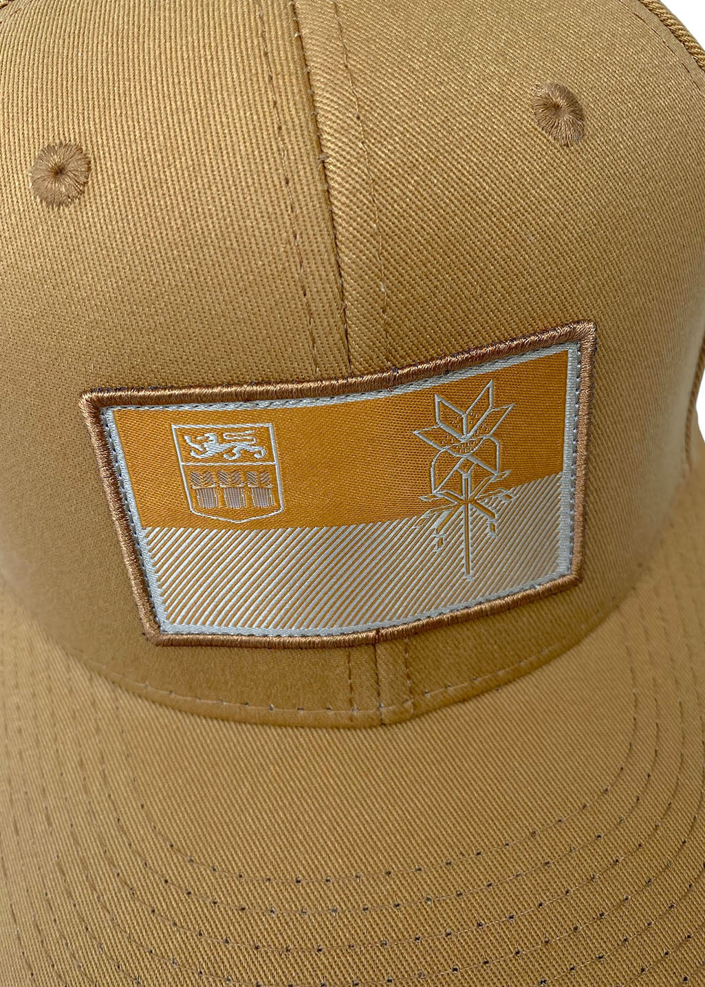 Flag V2 Snapback | Camel/Latte - Hardpressed Print Studio Inc.