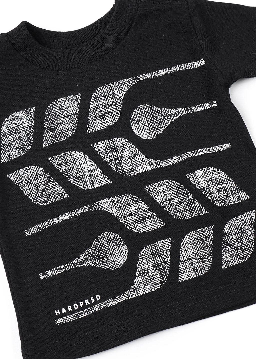 Grain Tee | Black | Kids - Hardpressed Print Studio