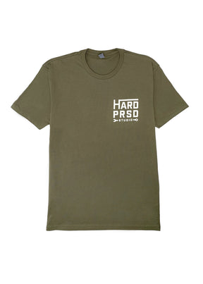 Hard-Wear Store Tee | Coverall Green | Unisex - Hardpressed Print Studio Inc.