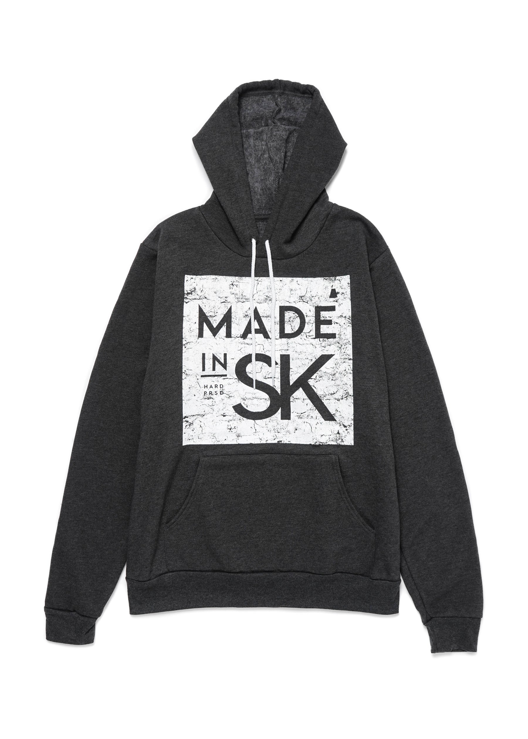 Made in SK Sweater V6 | Dark Grey Heather | Unisex - Hardpressed Print Studio