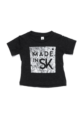 Made in SK Tee v4 | Tri-Black | Kids - Hardpressed Print Studio