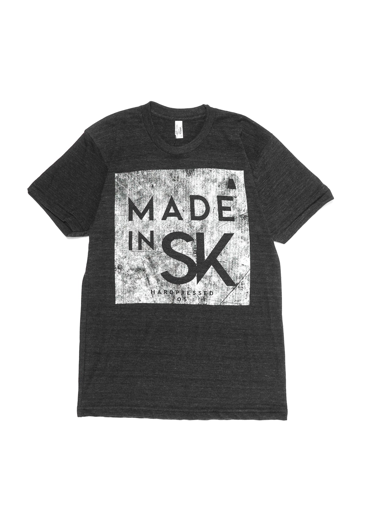 Made in SK Tee v4 | Tri-Black | Unisex and Ladies - Hardpressed Print Studio