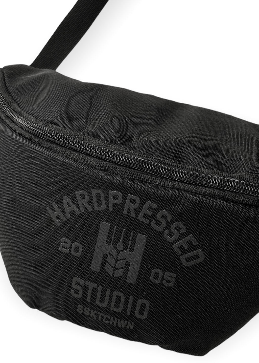 Phys. Ed Waist Bag | Black - Hardpressed Print Studio Inc.