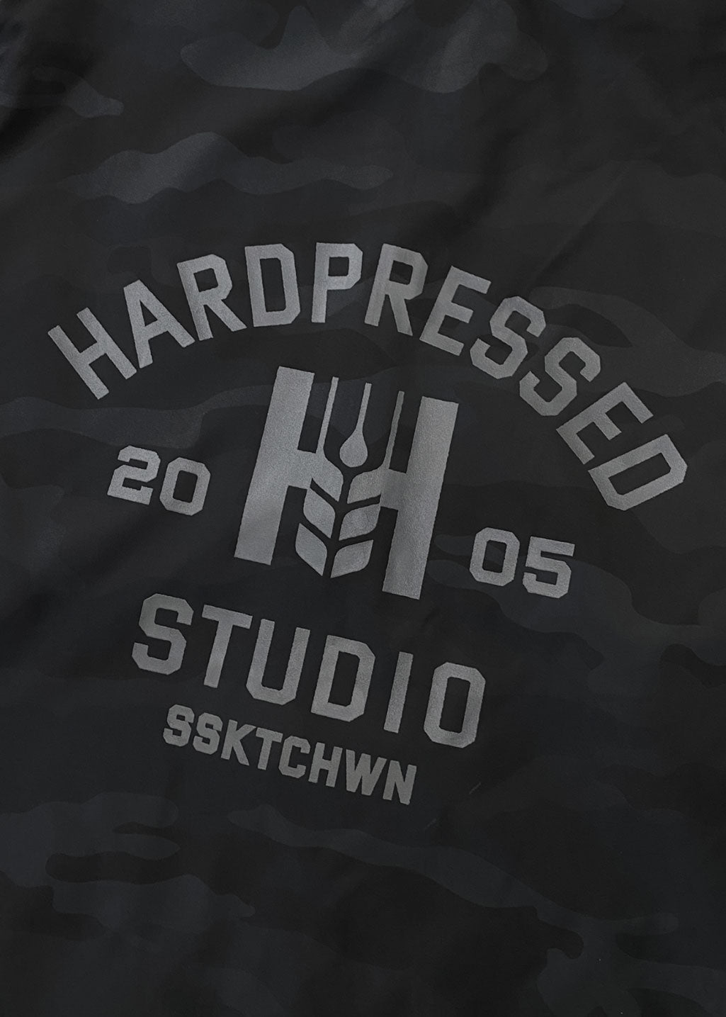 Phys. Ed Windbreaker | Stealth Camo | Unisex - Hardpressed Print Studio Inc.