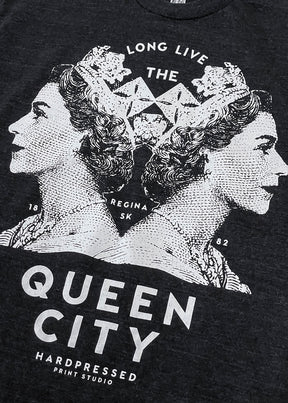 Queen City Tee | Tri-Black | Unisex and Ladies - Hardpressed Print Studio